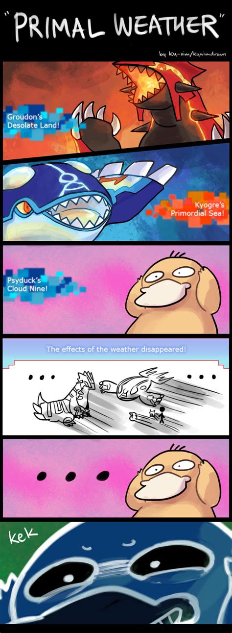 Pokemon Oras Primal Weather Pokémon Know Your Meme