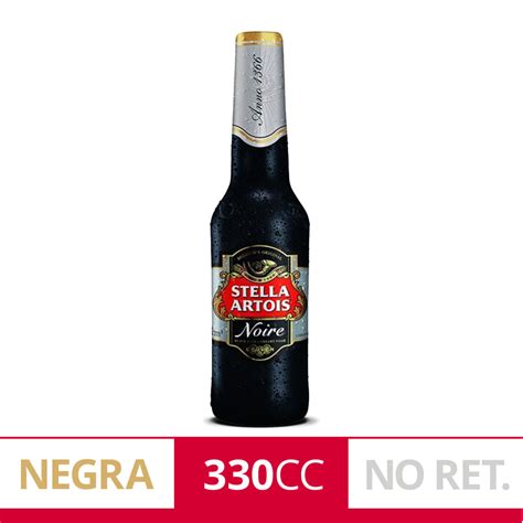 Cerveza Stella Artois Noire 330 Ml Disco
