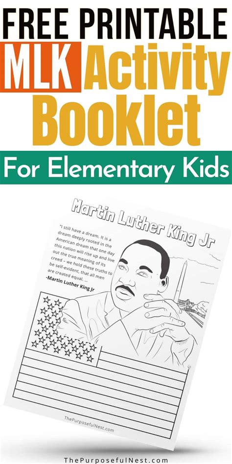 Martin Luther King Jr Lesson Plan With Printable Coloring Page And