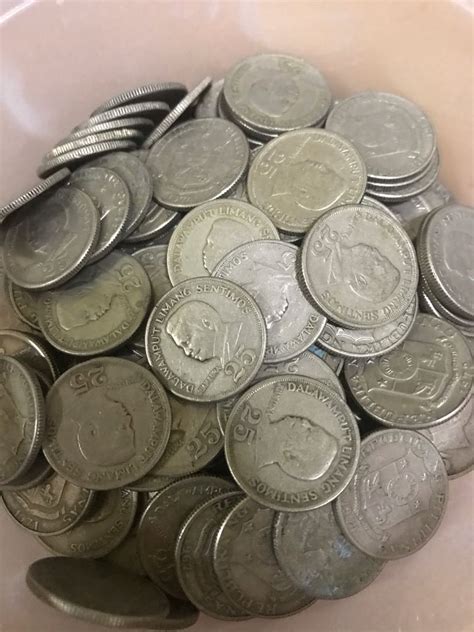 200pcs25 Cents Centavos Philippine Coins Hobbies And Toys