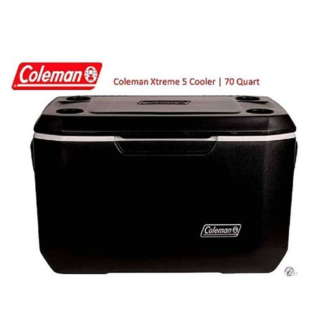 Coleman 70 Quart Xtreme 5 Day Heavy Duty Cooler Black Shopee Thailand