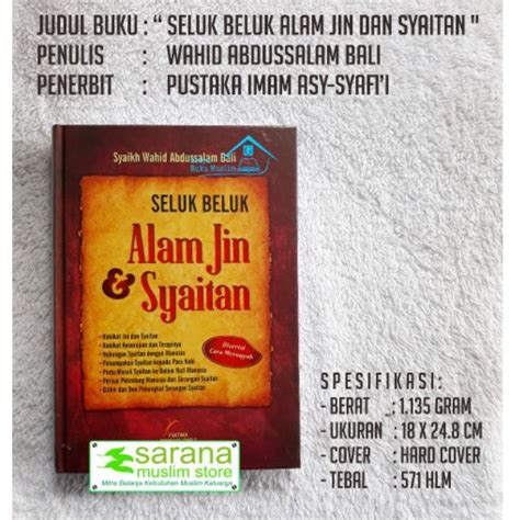 Jual Buku Seluk Beluk Alam Jin Dan Syaitan Shopee Indonesia
