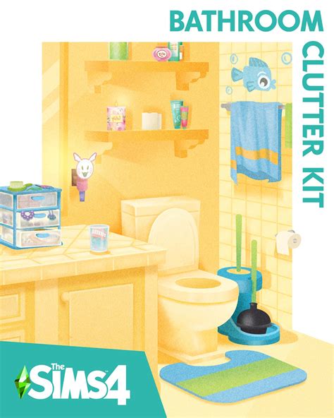 The Sims 4 Bathroom Clutter Kit Dlc Pc Origin Gamestop
