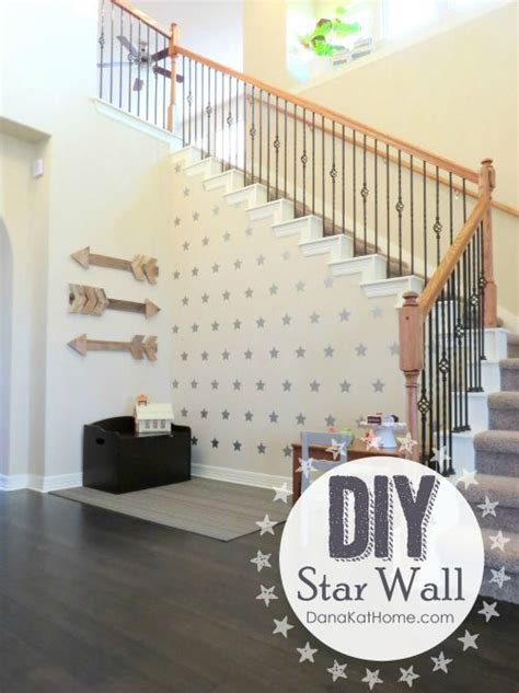 1 Star Wall Tutorial Star Wall Wall Diy