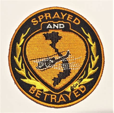 Agent Orange Sprayed And Betrayed Patch Command Headquarters