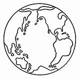 Earth Coloring Printable sketch template