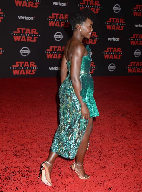 Lupita Nyongo Star Wars The Last Jedi Premiere Gotceleb