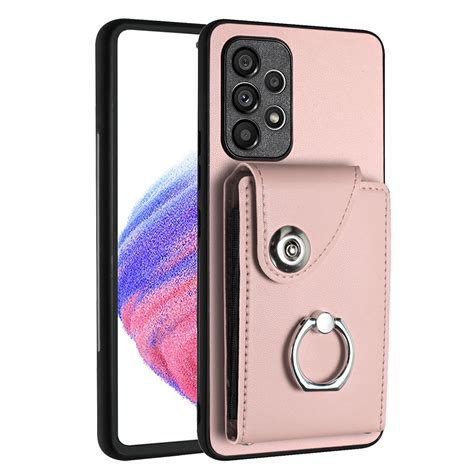 Allytech Galaxy A54 5g Wallet Case With Ring Holder Stand Retro Pu