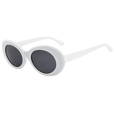 Clout Goggles Unisex Sunglasses Rapper Oval Shades Grunge Glasses Byste