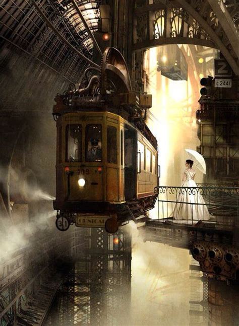I Wish I Knew The Artist Of This Beautiful Steampunk World