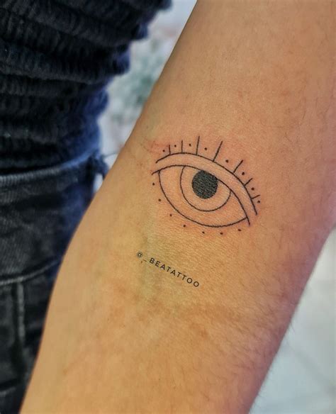 Eye Tattoo Fineline Tatoeage Ideeën Tatoeage