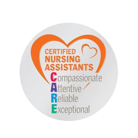 Certified Nursing Assistants Care Lapel Pin With Presentation Card