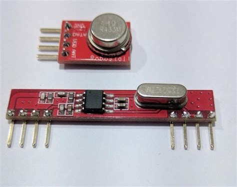 Rf433 Rf Module 433mhz Transmitter And Receiver For Arduino Rs 90