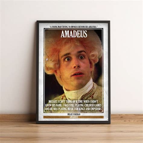 amadeus cult film poster vintage retro art print classic movie posters home decorwall artpicture 1