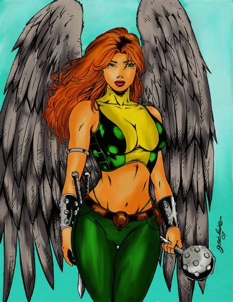 Hawk girl Super herói Herois
