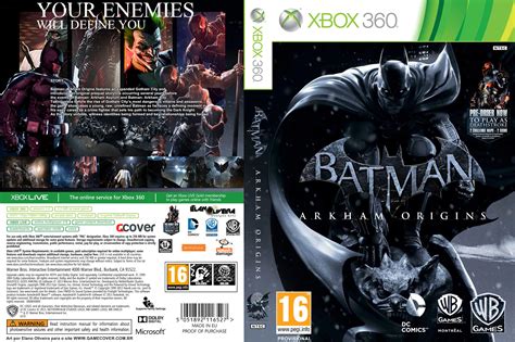 Batman Arkham Origins Xbox 360 Ultra Capas