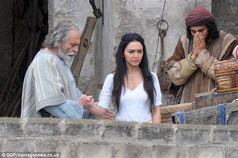 Bearded Rodrigo Santoro Protects The Sick As He Gets Into Character As