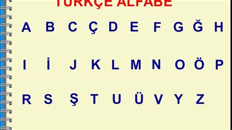 Turkish Alphabet Turkish Language Learning Abc Abc Letters