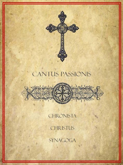 Cantus Passionis Cover Pdf