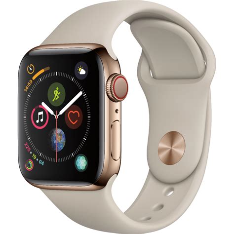 Refurbished Apple Watch Series 4 40mm Cellular Gold Stainless