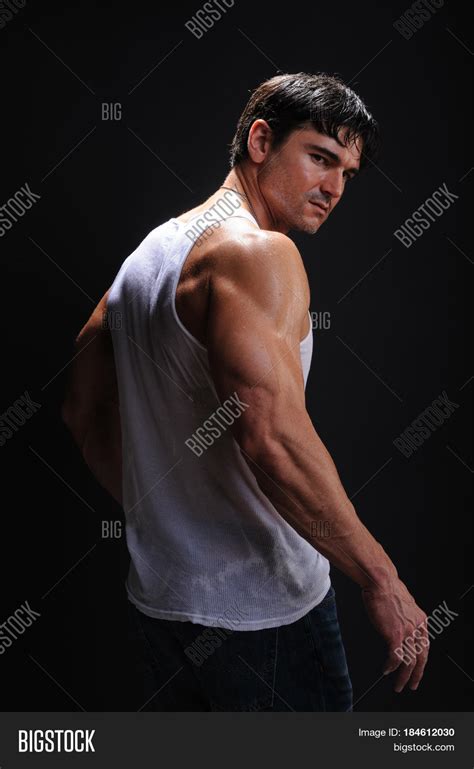 Tough Guy Looking Image And Photo Free Trial Bigstock