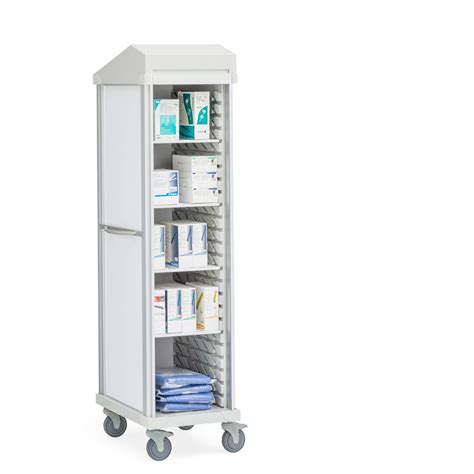 Roam 1 Medical Supply Cart Hospital Carts Innerspace By Solaire