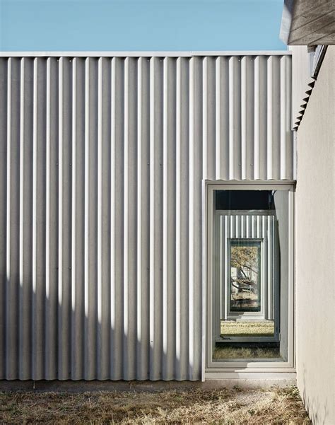 Kinney Morrow Corrugated Fiber Cement Board Panels Architecture