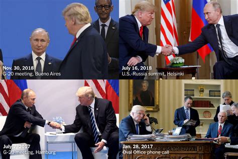 Trump And Putin Have Met Five Times What Was Said Is A Mystery The