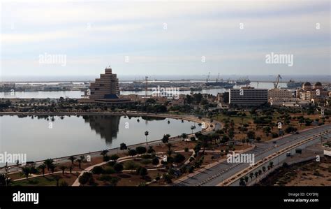 Libya Benghazi Banghazi City View Stock Photo Alamy