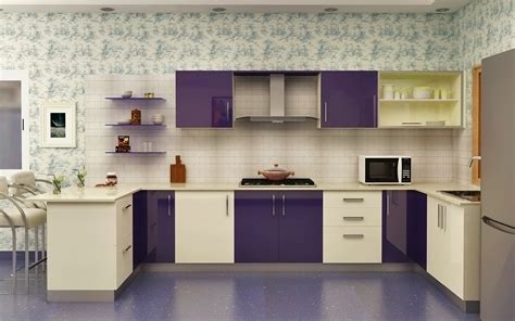 Modular Kitchen Designs 4 Ways To Go Glossy Homelane