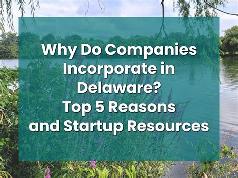 Why Do Companies Incorporate In Delaware Top 5 Reasons And Startup