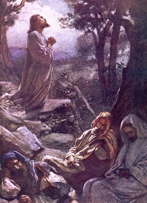 Gethsemane Painting By Harold Copping