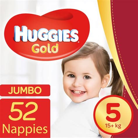 Huggies Gold Size 5 Jumbo 52s 15 Kg Toys R Us Online