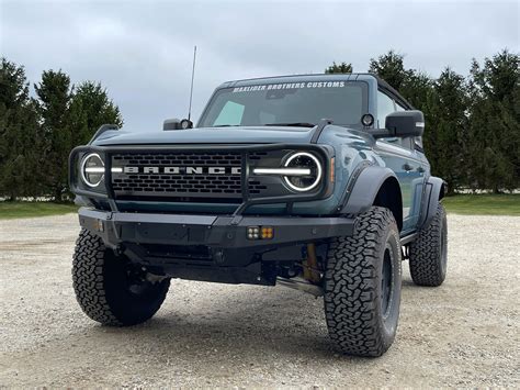 2022 Ford Bronco Bumpers