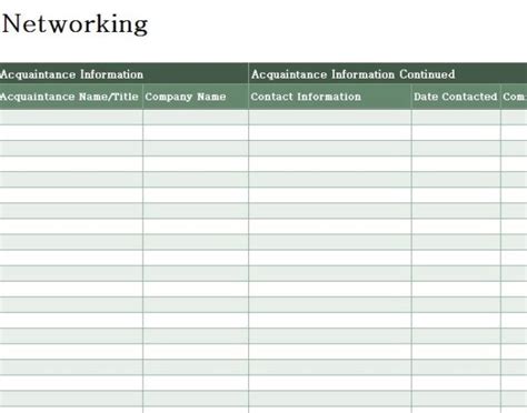 Job Search Tracking Log Book My Excel Templates