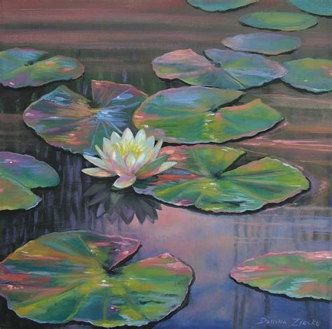 How To Paint Water Lilies With Acrylics Warehouse Of Ideas