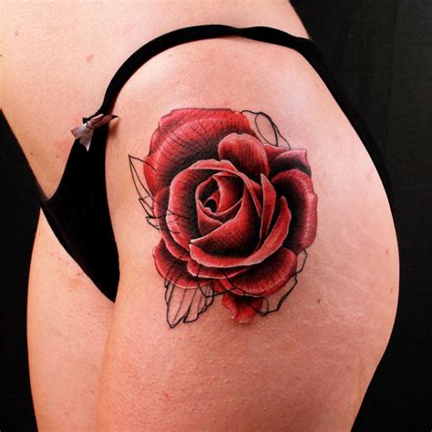 Top 76 Rose Tattoo Hip Super Hot Ineteachers