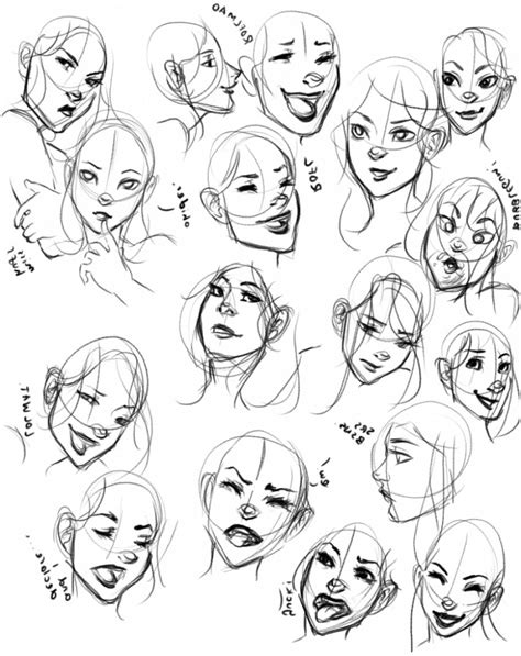 Facial Expressions Drawing Female Face Drawing Realistic Eye Drawing