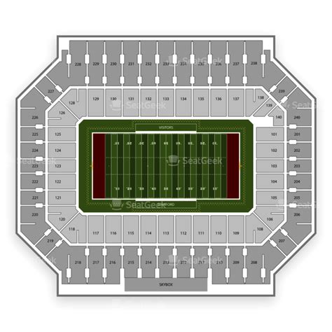 Stanford Stadium Seating Chart And Map Seatgeek