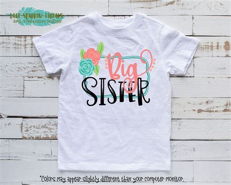 Big Sister Shirt Middle Sister Shirt Little Sister Shirt | Etsy | Big sister shirt, Sister ...