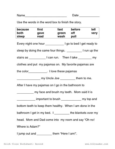 4th Grade Reading Comprehension Worksheets Pdf Math — Db