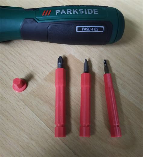 Bit Adapter Mm For Parkside Pasd B Cordless Screwdriver By