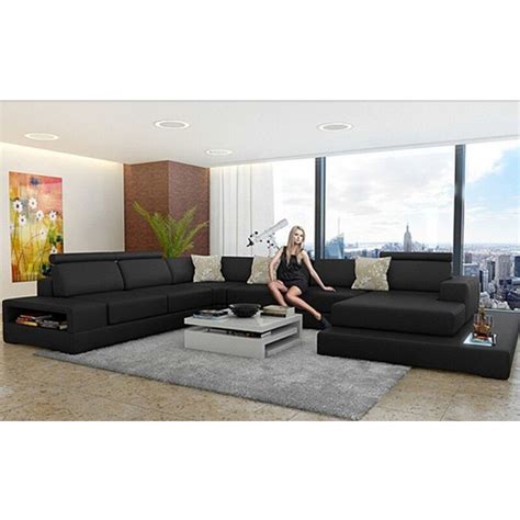 Couch With Black Color In Living Room Sofas From Furniture On