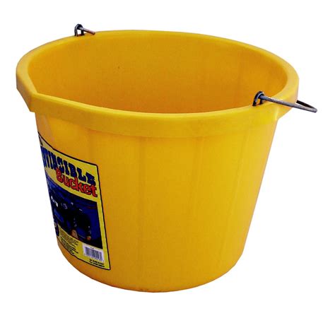 3 Gallon Yellow Heavy Duty Bucket Interfix