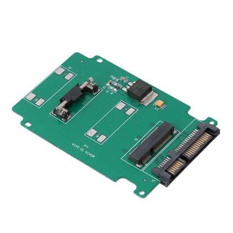 MSATA PCI E PCIE SSD 50mm To 2 5 Inch SATA Adapter Converter EBay