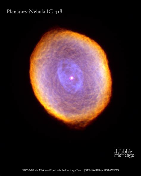 The Spirograph Nebula Ic 418 Hubblesite