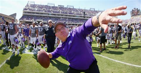 Gary Patterson Former TCU Head Coach Reacts To Upset Over Baylor