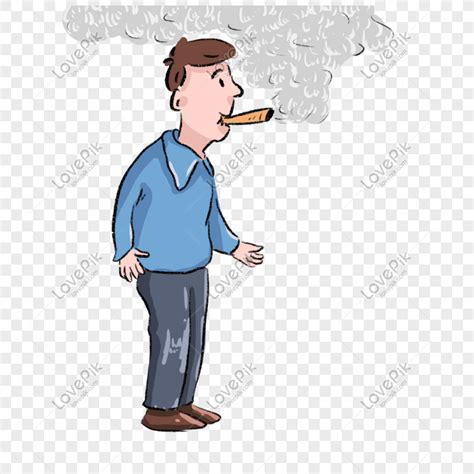 Gambar Kartun Orang Sedang Merokok Gambar Kartun Keren