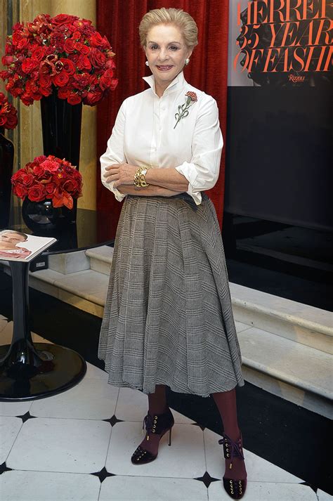 Carolina Herrera Celebrates 35 Years In The Business Carolina Herrera Instyle Fashion Over