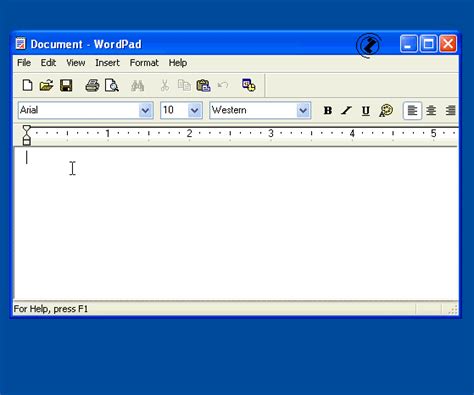 Wordpad Otvaranje Dokumenta Opcijom Open Iz File Menija